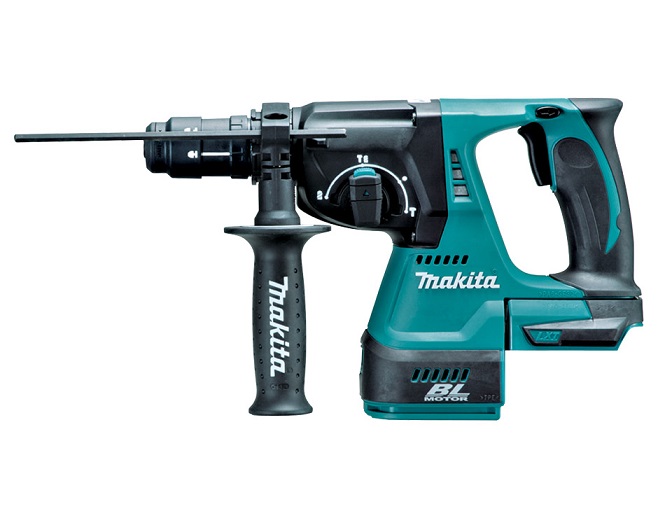 MAKITA - MOBILE BRUSHLESS ROTARY HAMMER 24MM QUICK CHUCK 18VLI TOOL ONLY